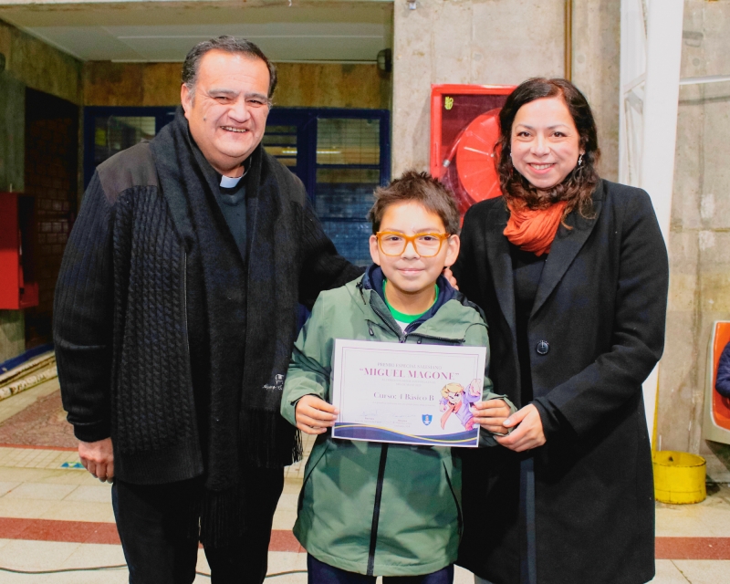 Premio Miguel Magone – Mayo: Reconocimiento al compromiso y superación en la asistencia escolar