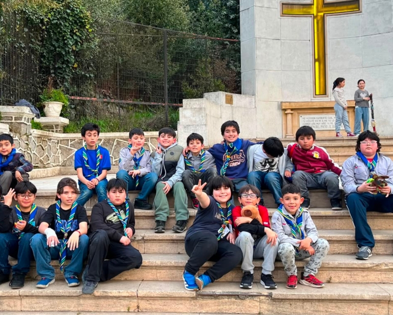 Guías y Scouts Salesianos Concepción inicia segundo semestre con nuevos integrantes