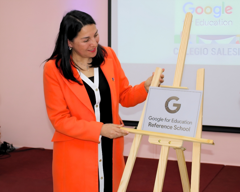 Colegio Salesiano de Concepción es re-certificado como Escuela de Referencia Google para el año 2025