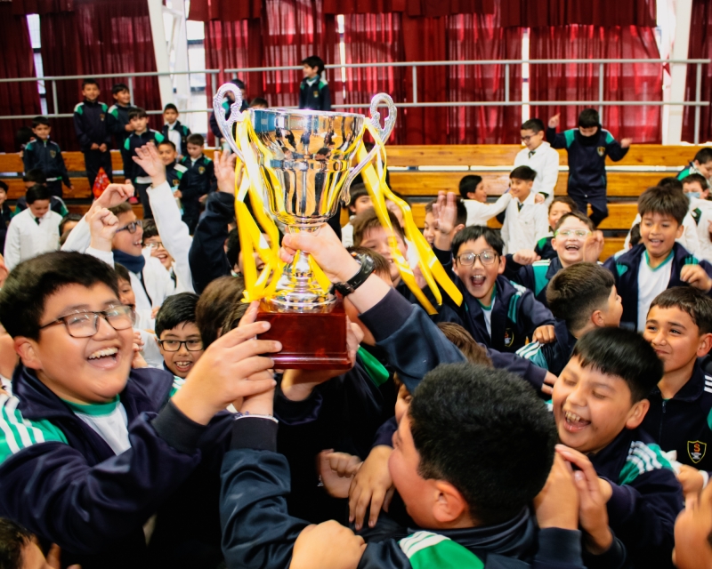 Entrega de la Copa Semana Salesiana 2024: Liceo F, Roja y Amarilla Campeones 2024