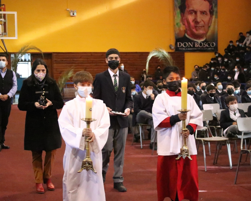 Colegio Salesiano celebra la Resurrección de Jesús