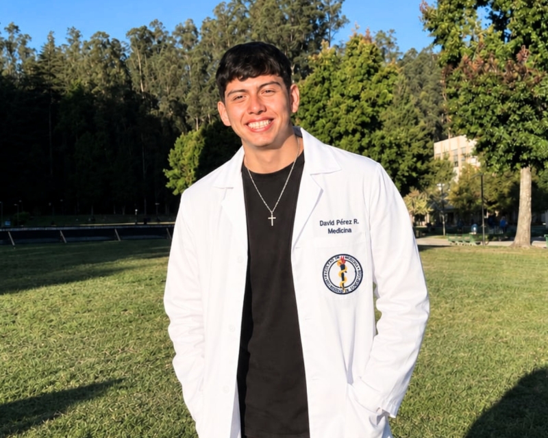 TALENTOS QUE INSPIRAN / David Pérez mantiene vivo el espíritu de servicio que marcó su etapa escolar