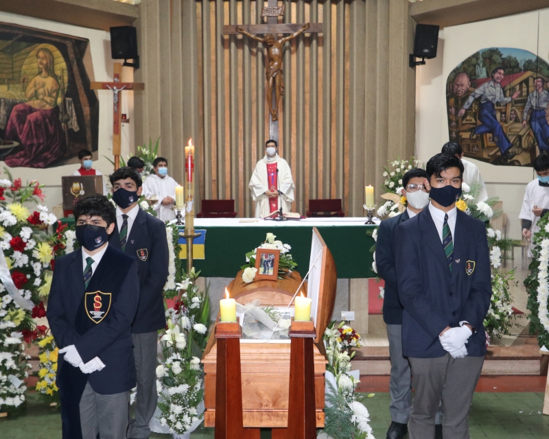 Se celebró emotiva eucaristía para despedir a Jorge Roa Sáez