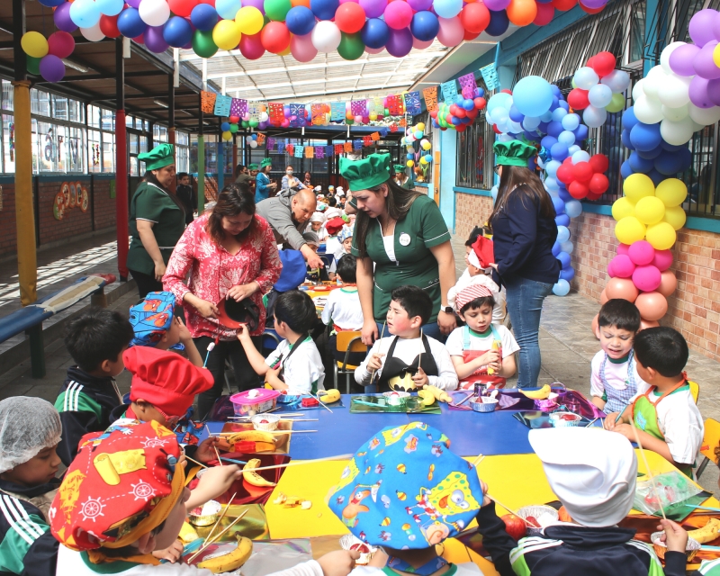 Estudiantes parvularios celebraron su semana con diversas actividades