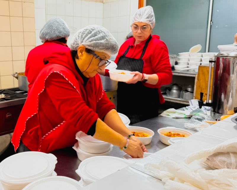 Nuestra comunidad participó en jornada de servicio del Espacio de Misericordia