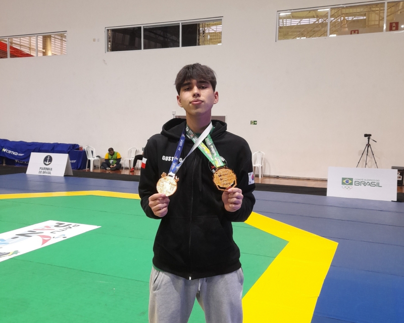 Gustavo Alvear la promesa salesiana del Taekwondo