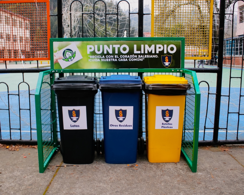 Comprometidos con el Medio Ambiente: Nuevo Punto Limpio en Nuestro Colegio Salesiano
