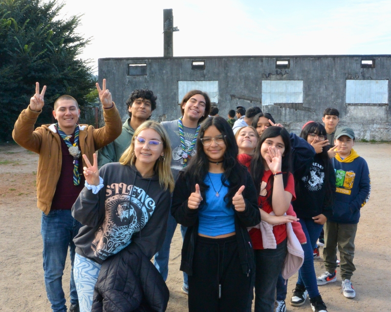 ¡La Sociedad de la Alegría llega al Oratorio Salesiano de la Escuela Ethel Henck de Grant!