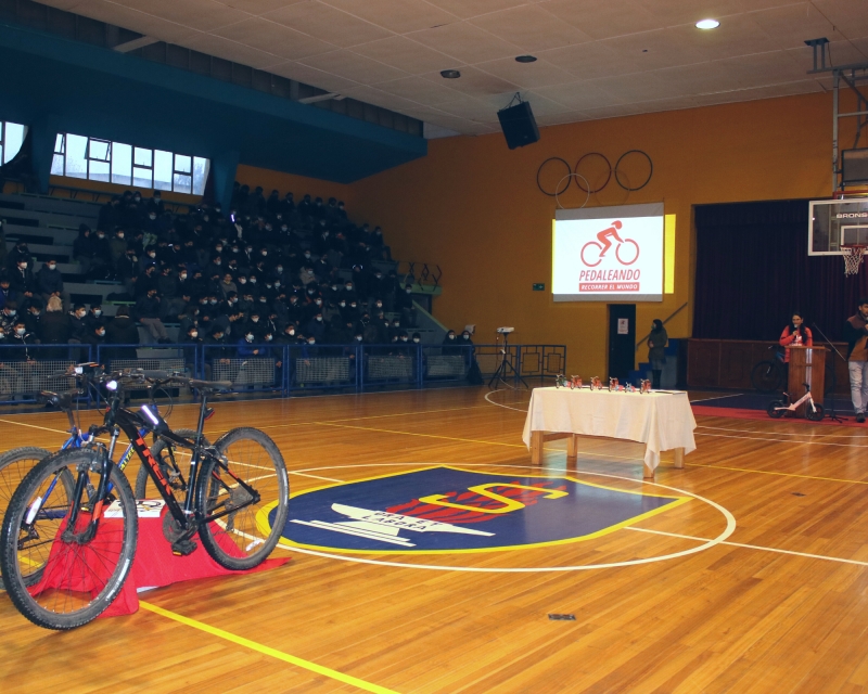Estudiantes Salesianos conmemoran el Día Mundial de la Bicicleta