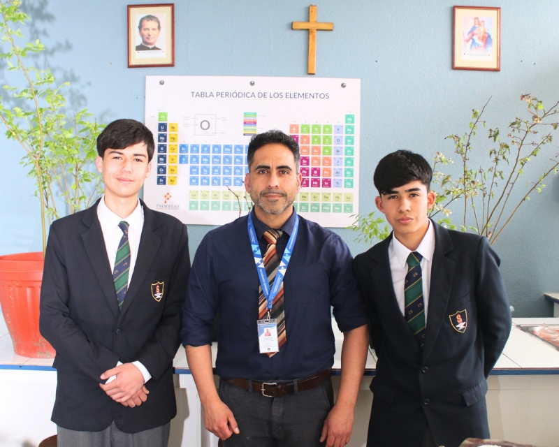 Estudiantes representarán al Colegio Salesiano en la ExpoCiencias Nacional Chile 2026