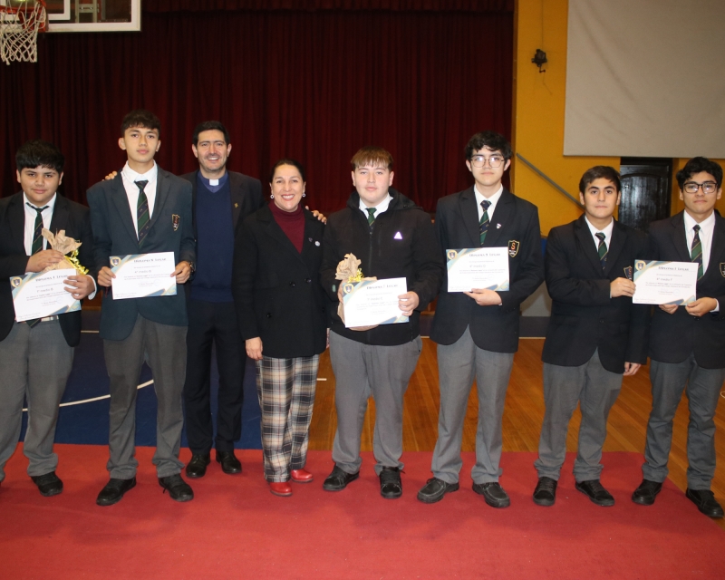 Curso 4° Medio F del colegio salesiano lideró la Campaña solidaria de Cuaresma 2023