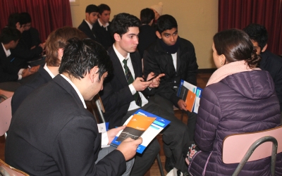 La UDD realiza charla vocacional en nuestro Colegio